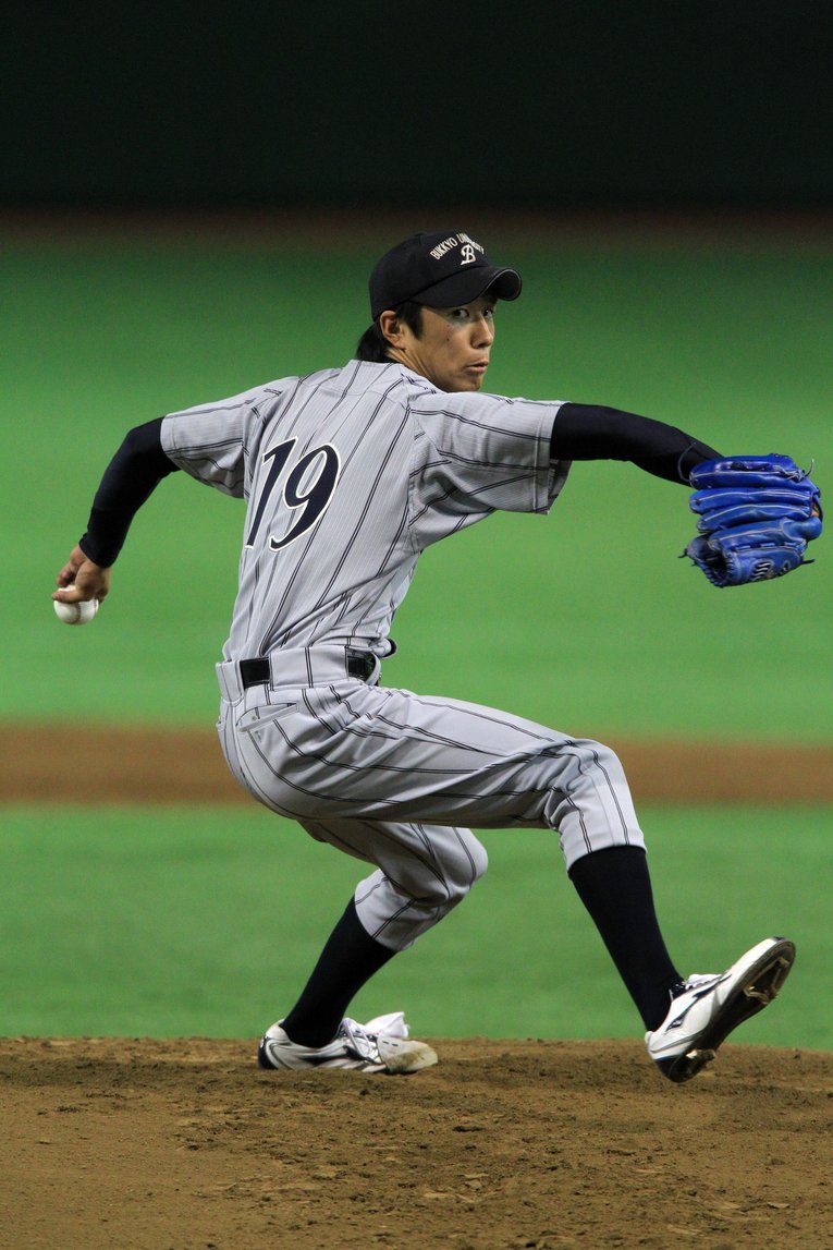 佛教大時代の大野雄大©Katsuro Okazawa/AFLO