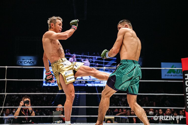 ラジャブアリ・シェイドゥラエフvs.久保優太　©RIZIN FF