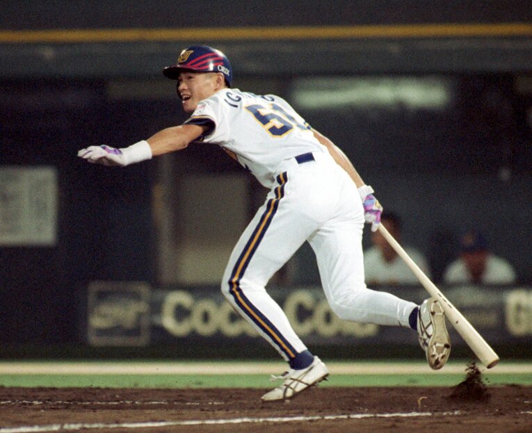 1994年は最終的に210安打に到達した　©︎SANKEI SHIMBUN