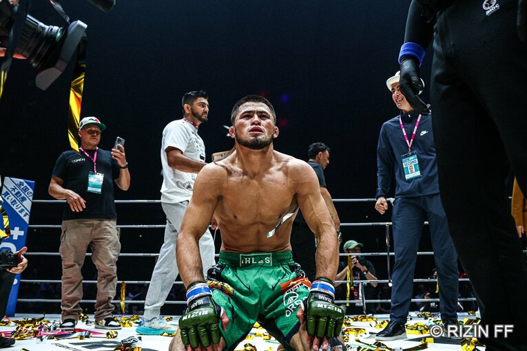 『RIZIN男祭り』クレベル・コイケvs.ラジャブアリ・シェイドゥラエフ　©RIZIN FF