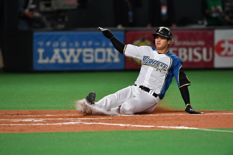 プロ4年目（2016年）の大谷翔平　©BUNGEISHUNJU