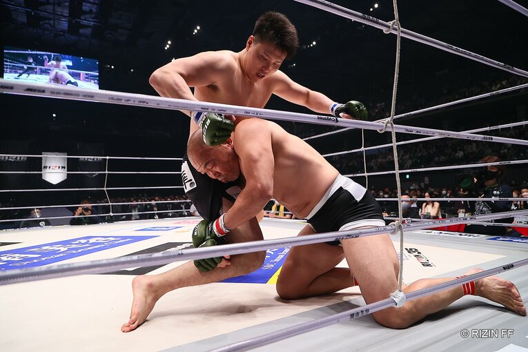相撲界を懲戒解雇からRIZINへ…貴賢神がデビュー戦完敗でも見せた可能性とは？ 対戦した元警察官ファイターが絶賛した「凄い素質」(53)
