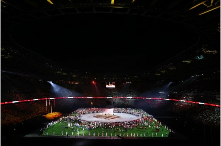 新着写真で振り返る東京五輪閉会式(42) ／ photograph by JMPA