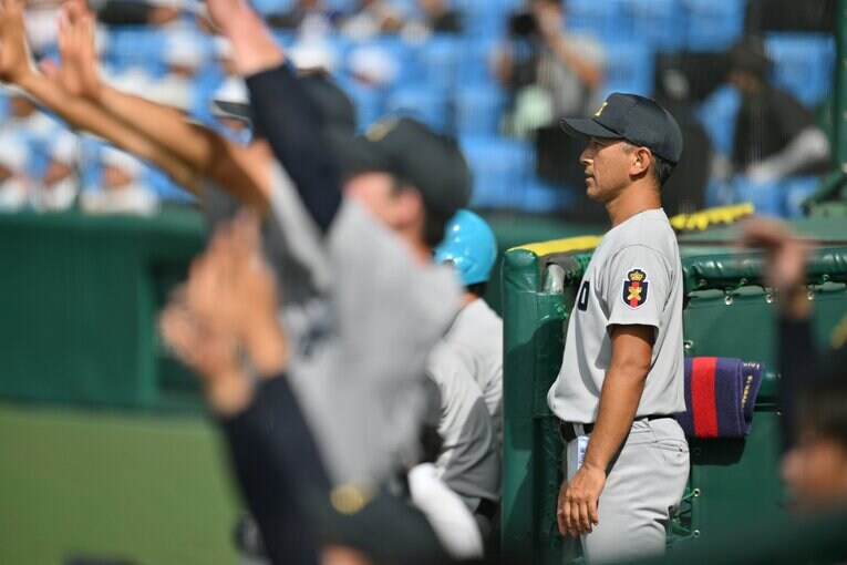 森林監督のもとで慶応は神奈川屈指の強豪へと再び戻ってきた印象だ　©Hideki Sugiyama