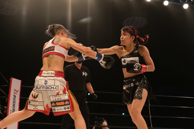 実力差を承知でエキシビションの相手を引き受けた坂本。ぱんちゃんは感謝を述べた