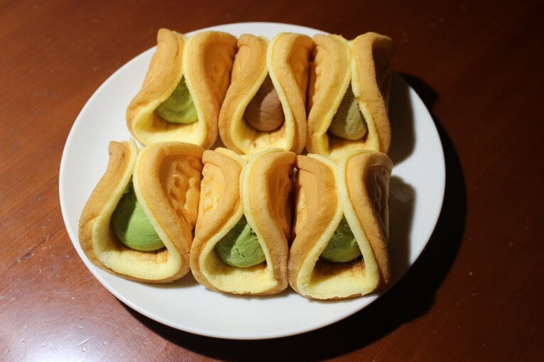 1日目の午後に渡辺名人と藤井竜王が注文した「茶っふる」　©Number Web