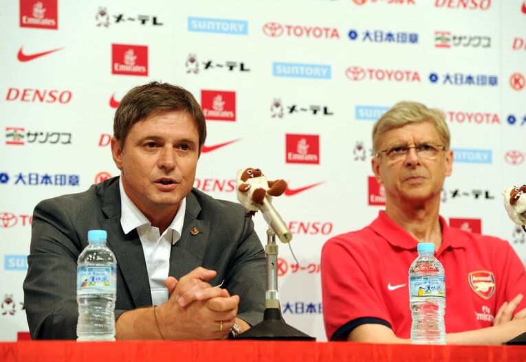 2013年のピクシーとベンゲル©GettyImages