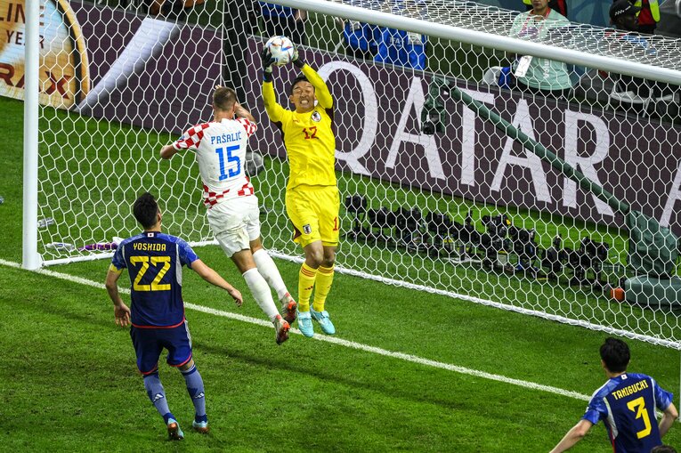 クロアチア戦　©Takuya Sugiyama／JMPA