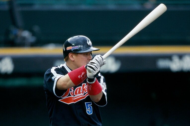 中村紀洋／近鉄 ／ photograph by Sports Graphic Number