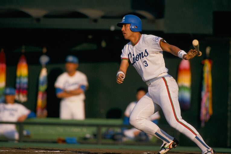 88年の清原和博　©Sports Graphic Number