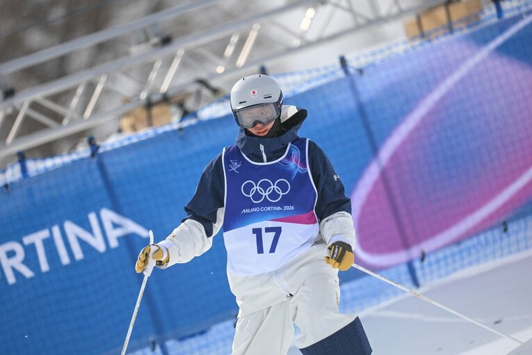 ミラノ・コルティナ五輪に出場した藤木豪心の実際の写真　©Nanae Suzuki／JMPA