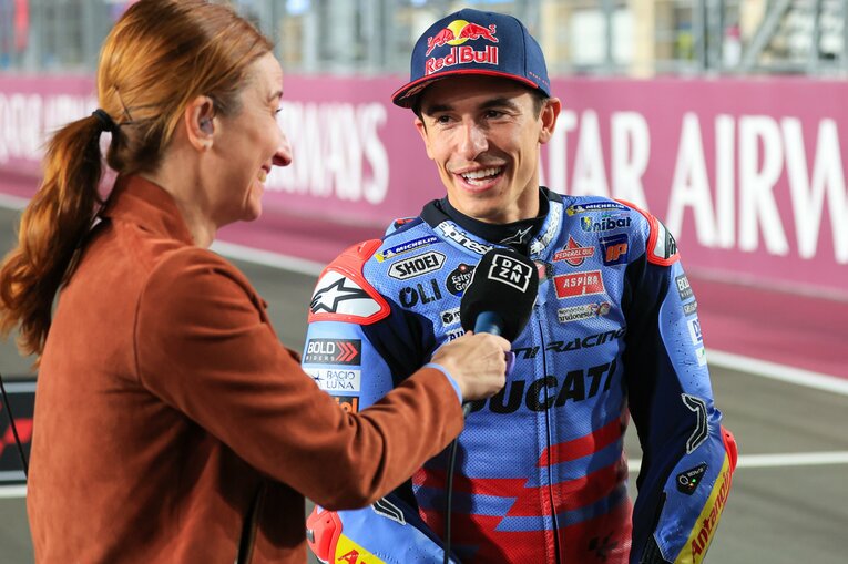 自分が置かれた状況を冷静に分析したマルケス。その表情に暗さはなかった　©Satoshi Endo