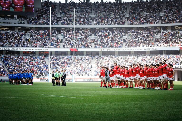 緊張感で包まれた国立競技場　©︎Kiichi Matsumoto