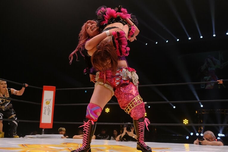 マリーゴールドの人気女子レスラー・後藤智香　©Norihiro Hashimoto