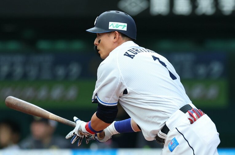 8月30日に引退試合を迎える栗山巧 ／ photograph by JIJI PRESS