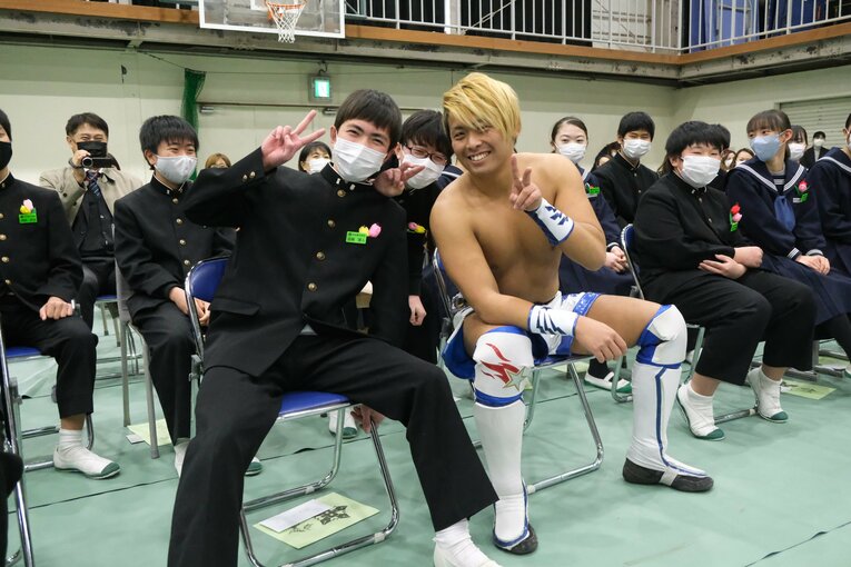 立志式プロレス　©Norihiro Hashimoto