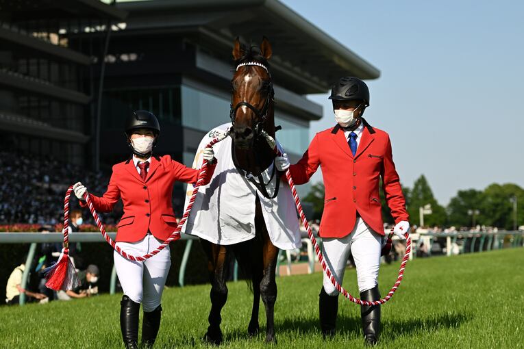 ドウデュースが制した2022年の日本ダービー　©Keiji Ishikawa