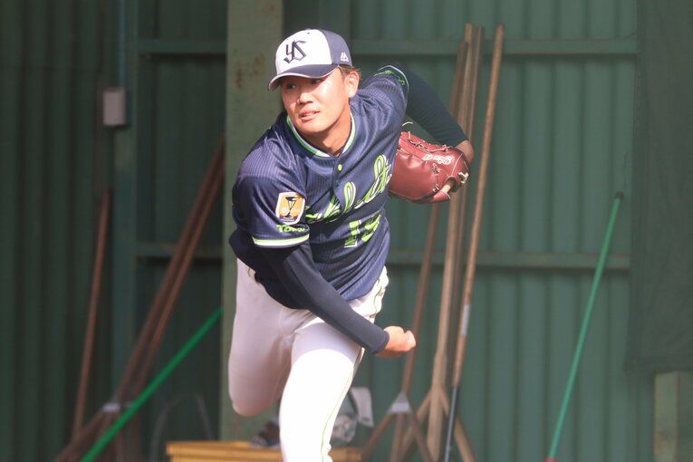 奥川の投球　©Kou Hiroo