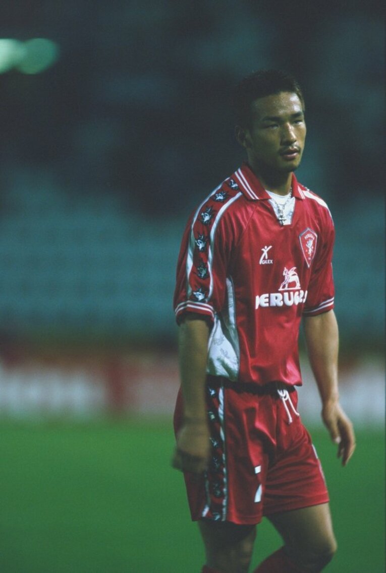 ペルージャ時代の中田英寿　©Sports Graphic Number