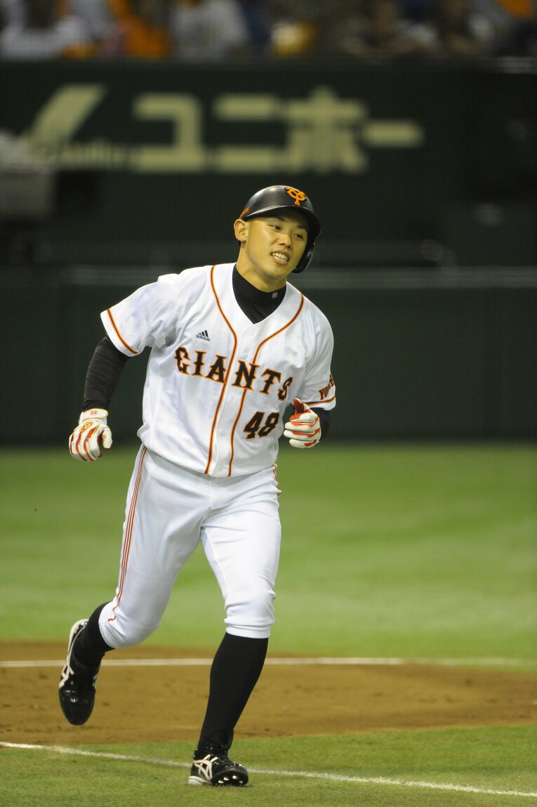 矢野丈太郎の父・謙次（元巨人、日ハム）の現役時代　©Toshiya Kondo