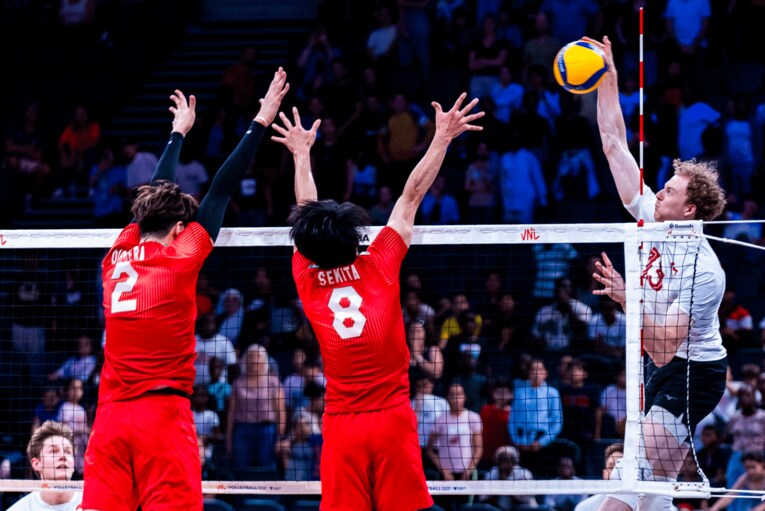 2023年ネーションズリーグ（フランス大会）©︎FIVB