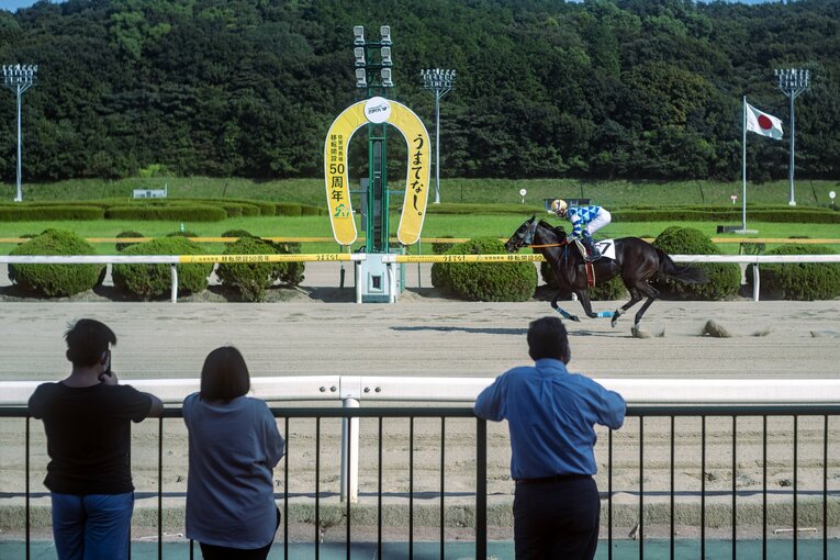 佐賀競馬場の様子　©Takuya Sugiyama