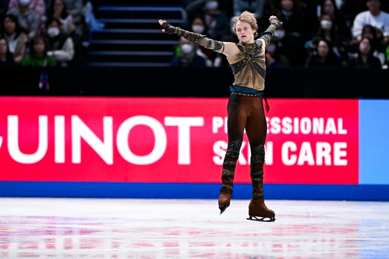 GPファイナルで圧巻の優勝を果たしたイリア・マリニン　©Asami Enomoto