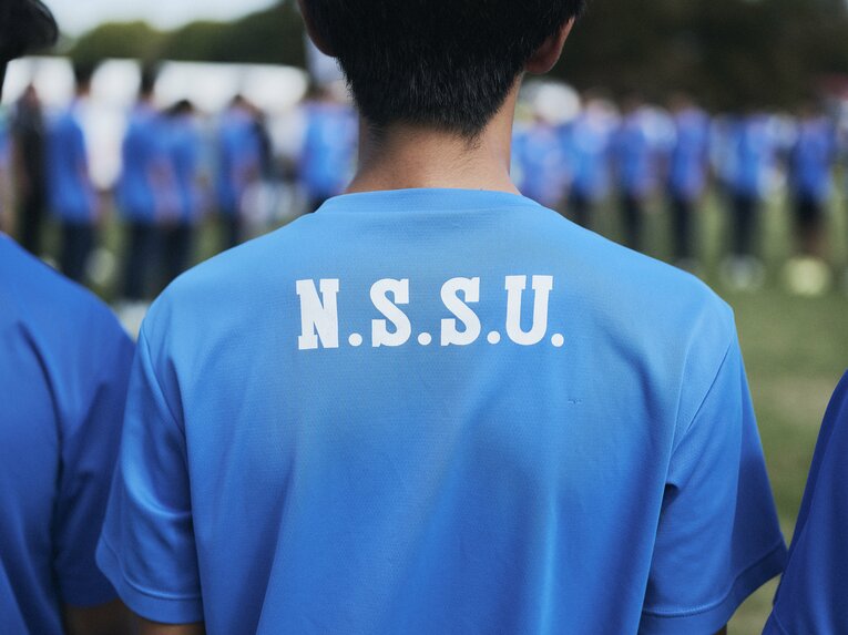 予選会での日体大　©Yuki Suenaga