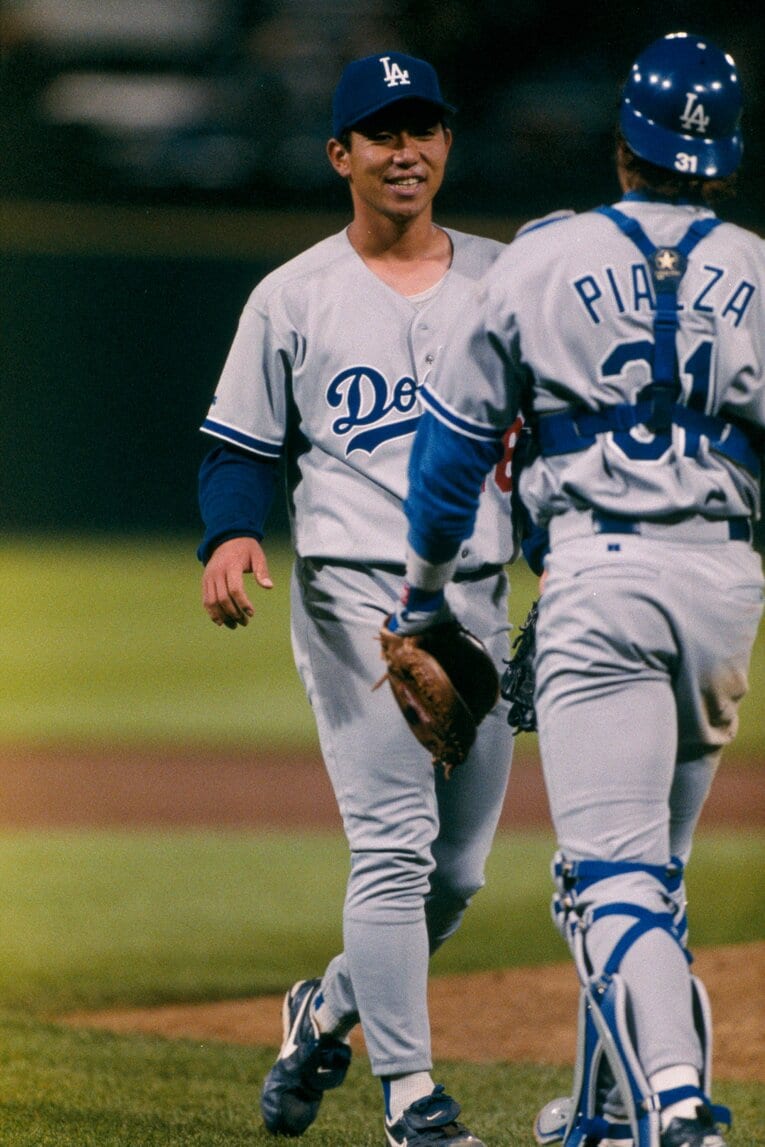 バッテリーを組むことが多かった2人　©Naoya Sanuki