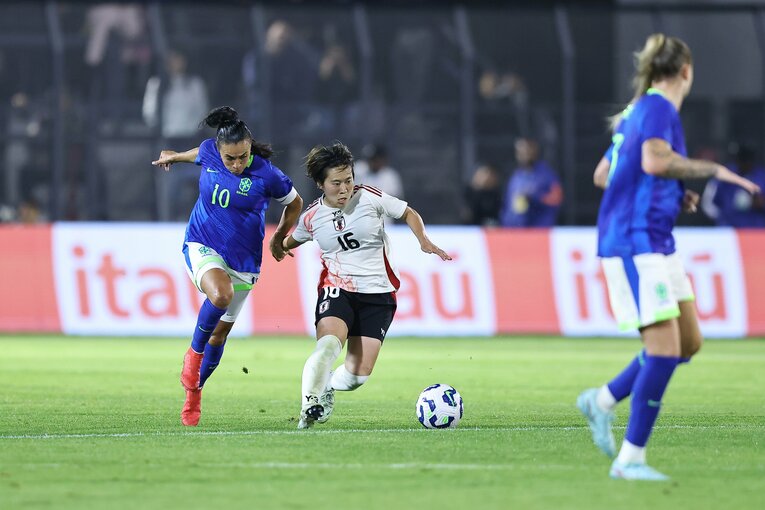 なでしこジャパンのブラジル遠征　©JFA