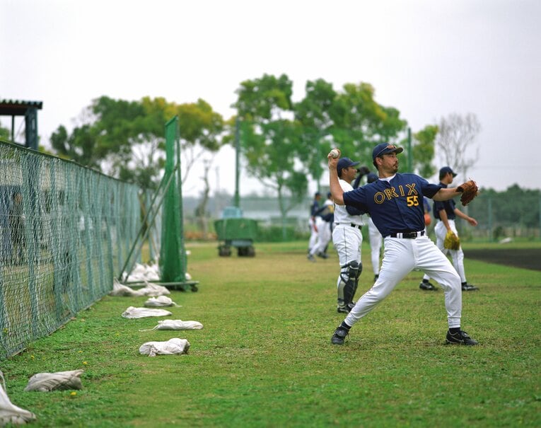 オリックス時代（2003年）©︎Takuya Sugiyama