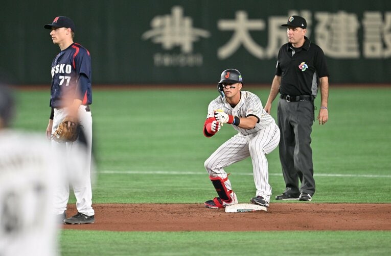 第5回WBC（2023年）で活躍したラーズ・ヌートバー　©︎Naoya Sanuki
