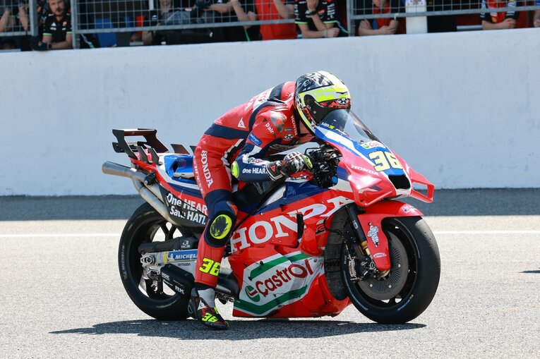 ホンダのミルはテスト最終日に全体で8番手のタイムをマーク　©Satoshi Endo