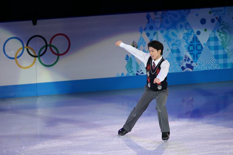2014年ソチ五輪、エキシビション　©Shinya Mano/JMPA