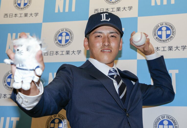 ここ5年間の指名選手で最多勝を挙げたのは隅田だった　©JIJI PRESS