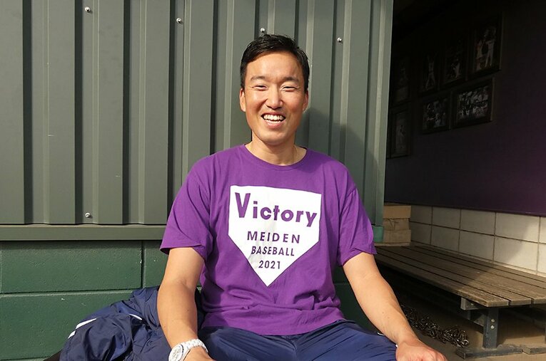 山田大樹さん33歳。「元祖・育成の星」。そんな異名をとった左腕投手は今―― ／ photograph by Kotaro Tajiri