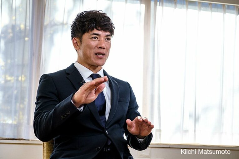 松井稼頭央が番組に登場したのは第46回目の放送（2019年3月15日OA）。現役を引退し指導者として新たなスタートを切った直後だった。