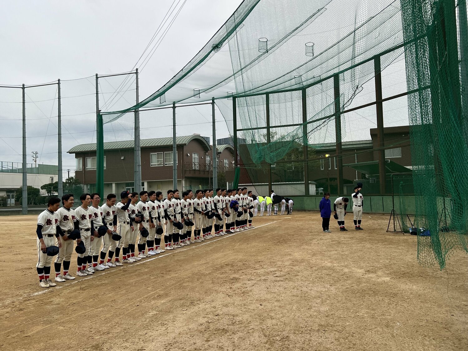 現在の佐野高校野球部　©Takeshi Shimizu