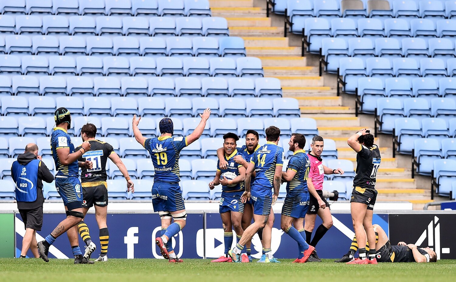 次戦はベスト4入りをかけて、同じTOP14のトゥールーズと激突する ©︎Getty Images