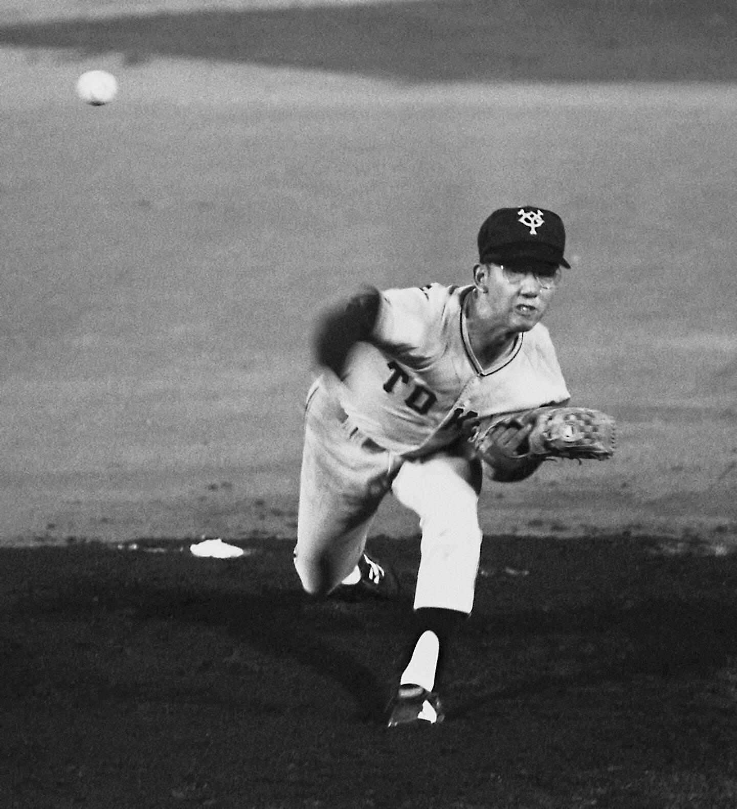 巨人のエースとして君臨していた1978年の堀内恒夫　©JIJI PRESS