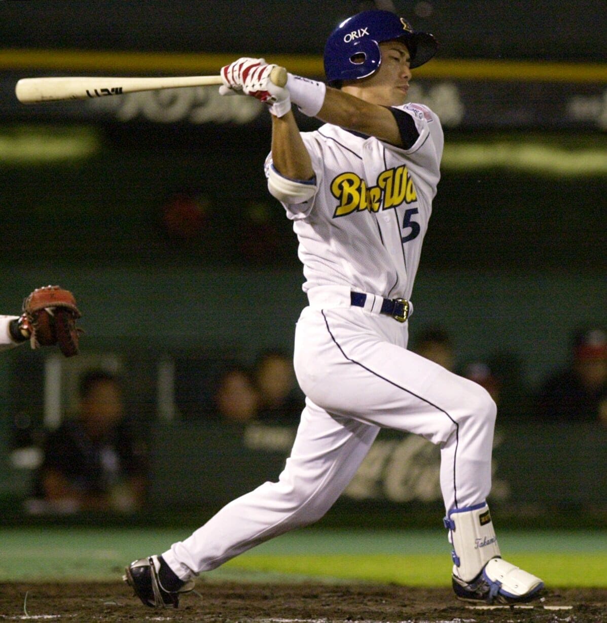 現役時代の高見澤　©JIJI PRESS