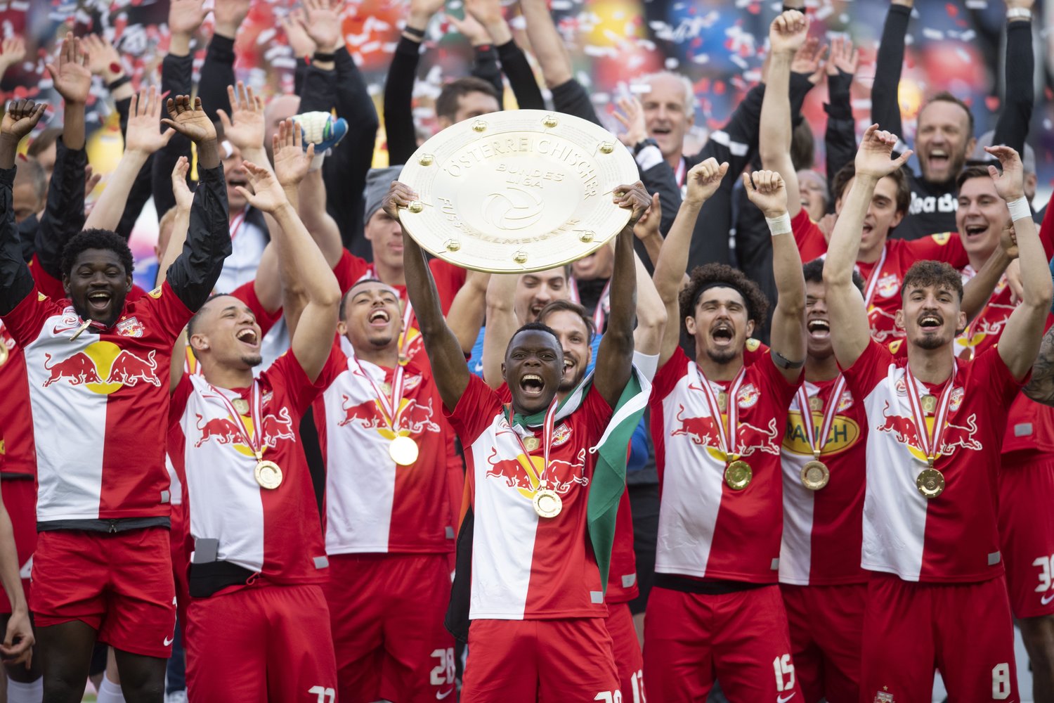 オーストリアリーグで8連覇しているレッドブル・ザルツブルク　©Getty Images