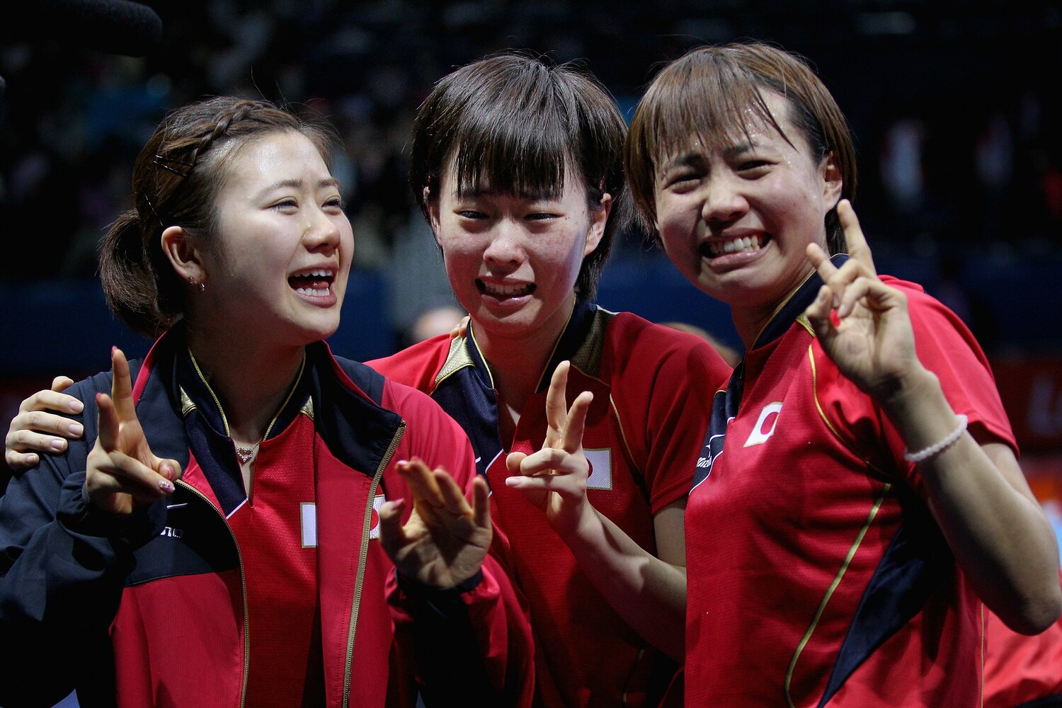 2012年のロンドン五輪にて、日本卓球初のメダルを獲得 ©Getty Images