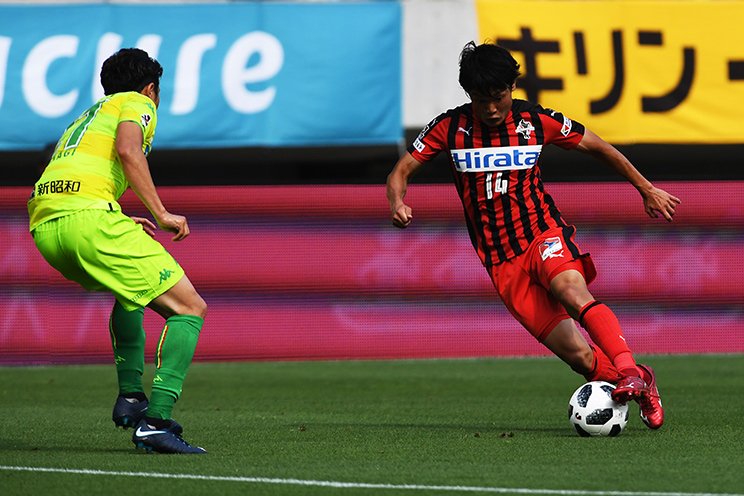 ロアッソ時代の田中達也©Getty Images