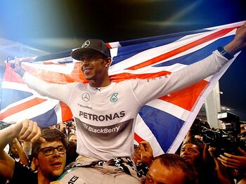 「ベストアワード」に輝く王者・ハミルトンの“進化”。~今宮純の2014年・F1アワード~<Number Web> photograph by Getty Images