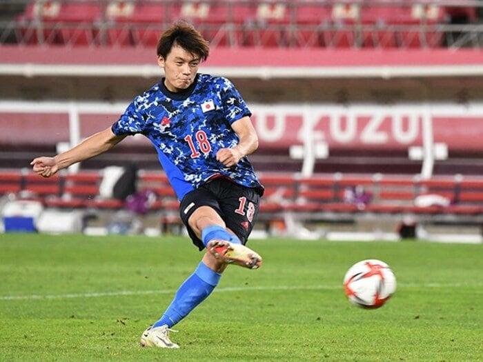 「ここで点を取ったら“もうひとつ上の上田綺世”に」 五輪直前のケガも選出に感謝…“恩返しになる結果”で決勝への扉をこじ開けろ<Number Web> photograph by JIJI PRESS