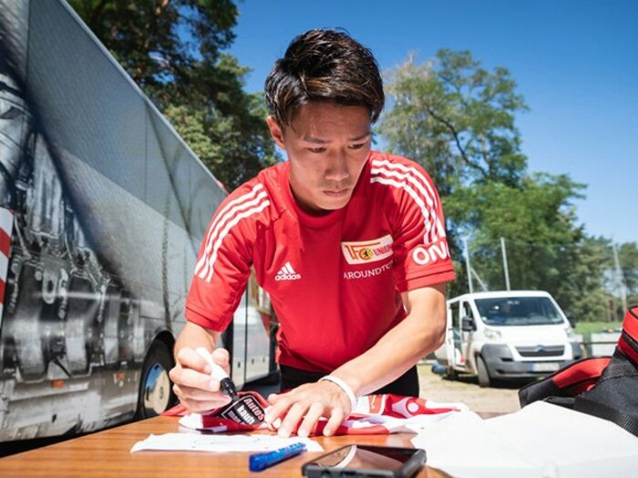 遠藤渓太が日本人3番目の“神”に。鉄のウニオンで期待される役割とは。＜Number Web＞ photograph by Getty Images