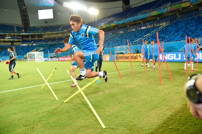 青山敏弘（2014年ブラジルW杯）　©︎JMPA