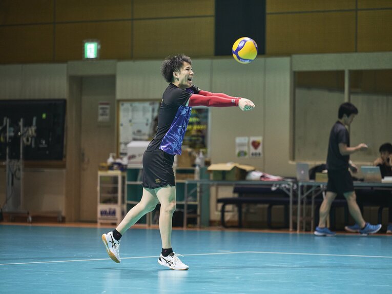 山本智大（日本代表合宿の練習風景）©︎Yuki Suenaga