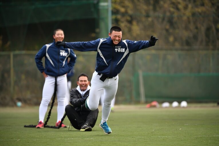 大阪桐蔭の練習風景（2022年）　©︎Hideki Sugiyama